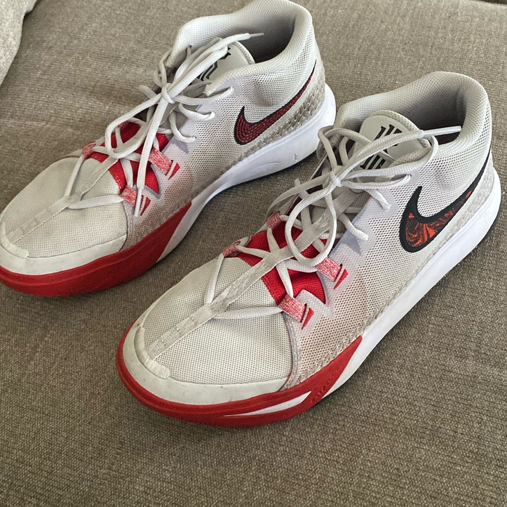 Size 12 - Nike Kyrie Flytrap Photon Dust University Red 2022 Basketball Shoes